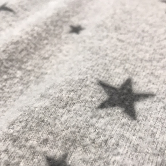 Paper Crane star pattern gray hoodie - Picture 3 of 3